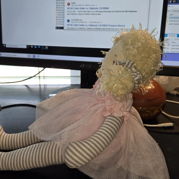 Elsie Doll By Bunnies by the Bay Pink - Picture 6 of 13